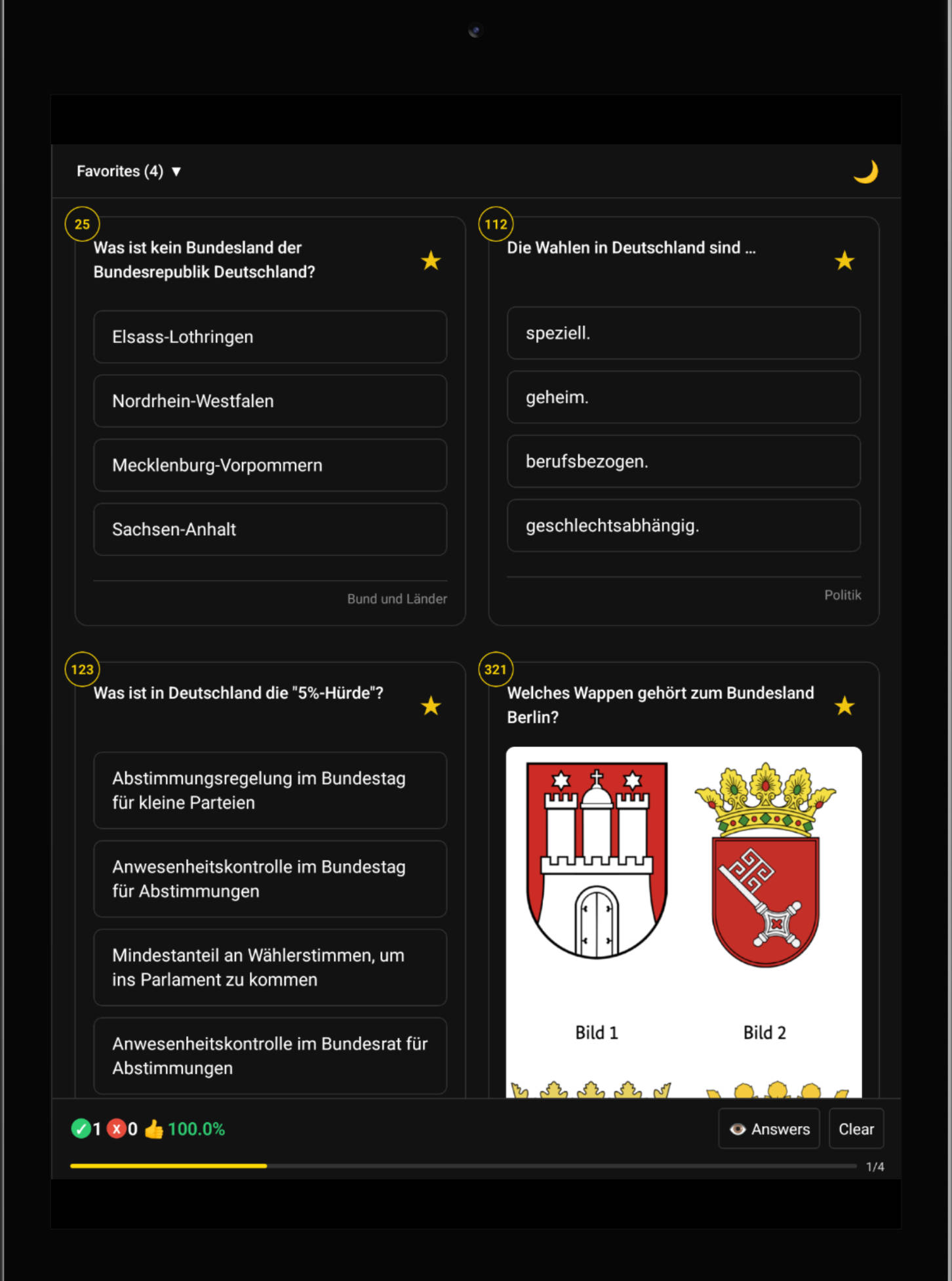 Dark Mode Interface